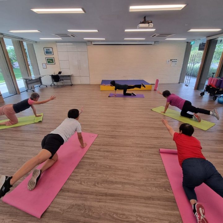 Group exercise class